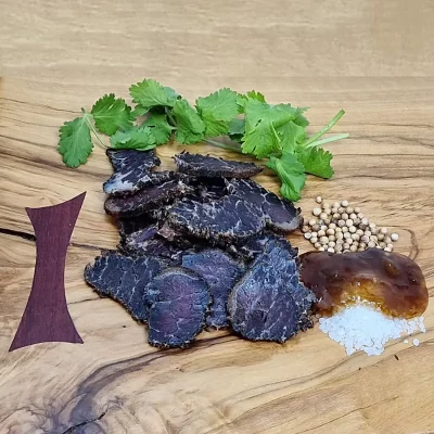 Sliced Chutney Beef Biltong 500g
